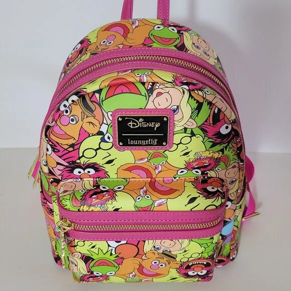 Loungefly Disney The Muppets Mini Backpack All Over Print Limited Edition